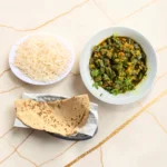 Veg Lunch Combo- Bhindi Masala- 1 Chapati- Plain Rice | 11 am to 5 pm