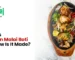 Cafe Taj Chicken Malai Boti on sizzling platter with grilled chicken, fresh vegetables, and authentic spices in Houston, TX