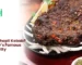 Cafe Taj Chapli Kebab featuring Peshawar-style spiced meat patties served with onions, lemon, fresh salad, and green chutney.